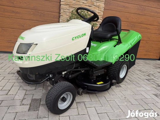 Viking fűgyűjtős fűnyírótraktor fűnyíró traktor 15.5 HP