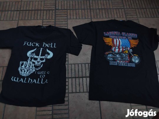 Viking póló motoros póló motoros mez L XL 2db