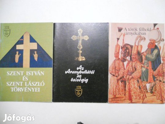 Vikol Katalin - Magyar évszázadok sorozat - 3db füzet