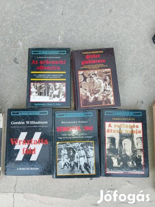 Vilaghaborús témájú könyvek 5db, 20. Századi Hadtörténet