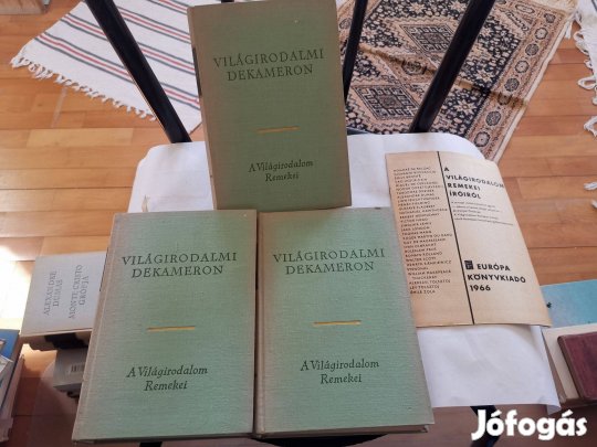 Világirodalmi dekameron I-III. - teljes - klasszikus elbeszélések az