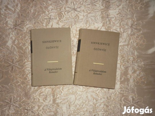 Világirodalom Remekei - Henryk Sienkiewicz: Özönvíz I-II. kötet 1969