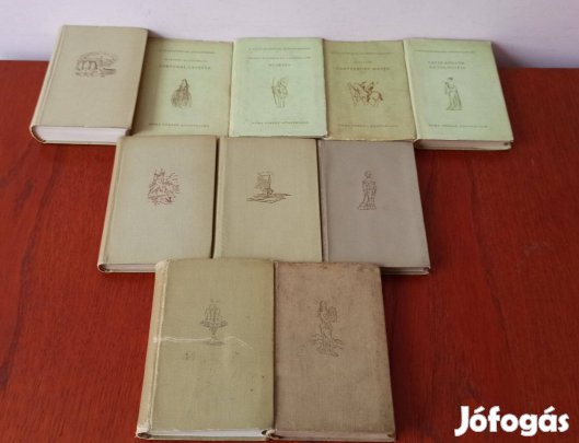 Világirodalom gyöngyszemei könyvcsomag / 10 db könyv