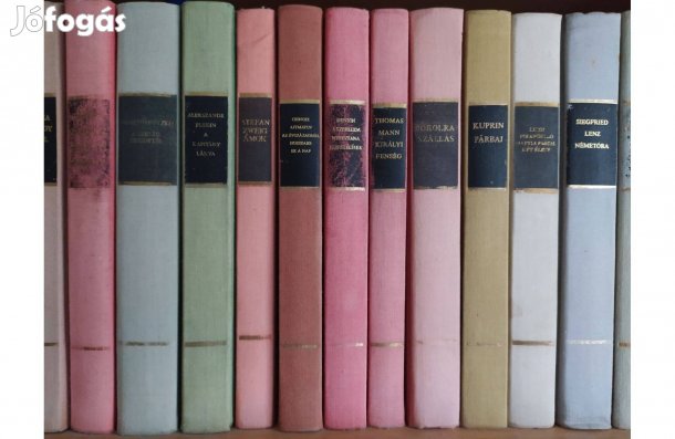 Világirodalom remekei, szépirodalom, olvasást kedvelőknek, gyűjtőknek