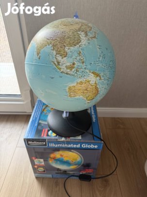 Világító földgömb