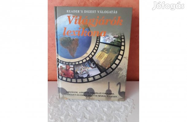 Világjárók lexikona, keménytáblás hibátlan állapotúkönyv