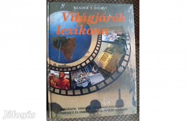 Világjárók lexikona, új, még fóliás!