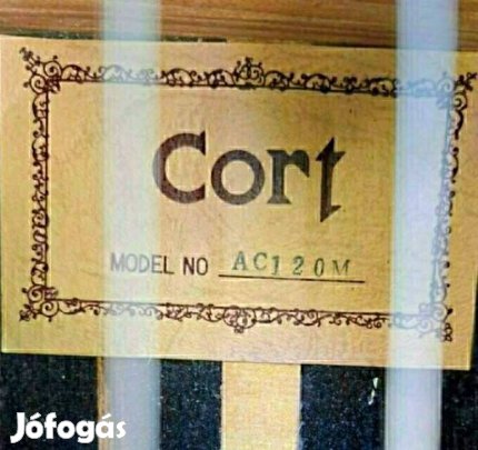 Világmárkás Cort szerkezetű gitár 
