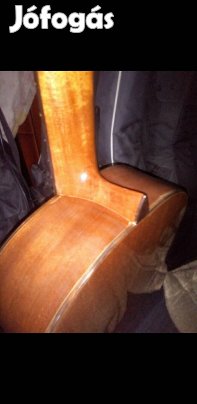 Világmárkás G.Montoya szerkezetű gitár 