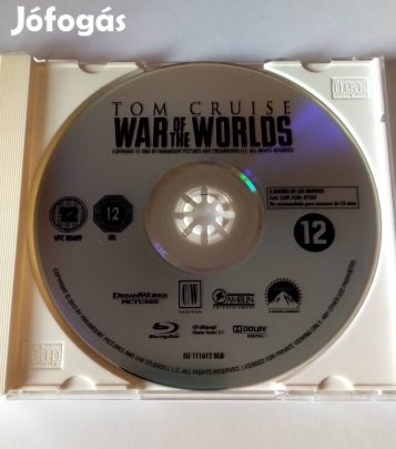 Világok harca - Tom Cruise Blu-ray Film - Angol!