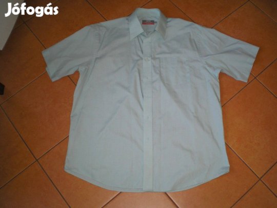 Világos, zöldes színű férfi rövid ujjú ing L-es L Mark & Spencer