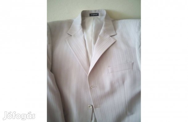 Világos férfi öltöny L-es méret
