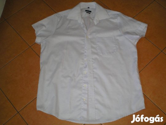 Világos színű férfi rövid ujjú ing L-es L Gilberto újszerű