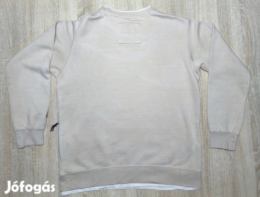 Világosbézs Pull&Bear férfi pulóver