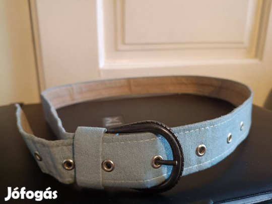 Világoskék női öv, 98 cm (M)