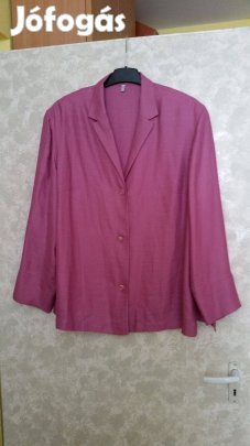 Világoslila női nagy méretű blézer 46-os