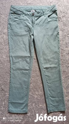 Világoszöld sztreccses farmer