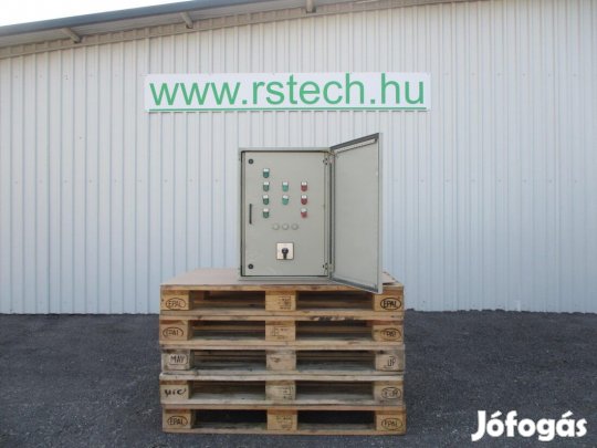 Villamos elektromos kapcsolószekrény vezérlőszekrény (2409)