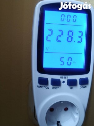 Villamos fogyasztásmérő AC 230 Volt 16 Amper