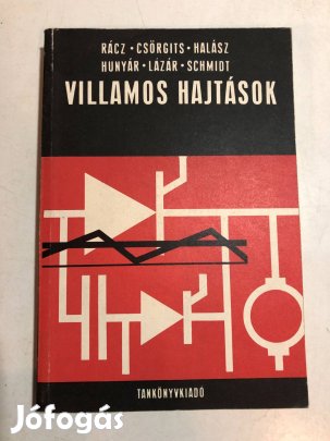 Villamos hajtások - Rácz István könyv