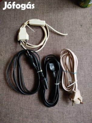 Villany vezetékek többféle Kapcsolódóval vagy a nélkül