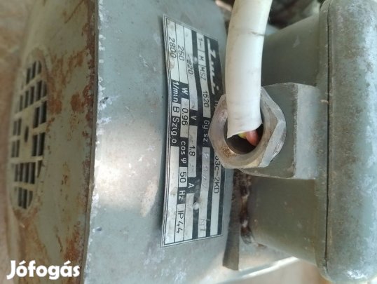 Villanymotor 380 ra kötve