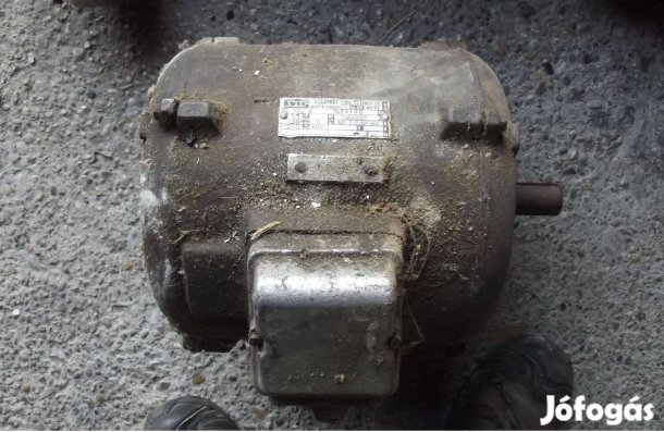 Villanymotor Evig 1,1 kw, 960 ford