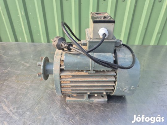 Villanymotor, 220 V., 1.1 Kw., 1450 ford.