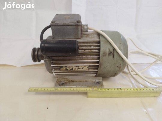 Villanymotor eladó 1 fázisú
