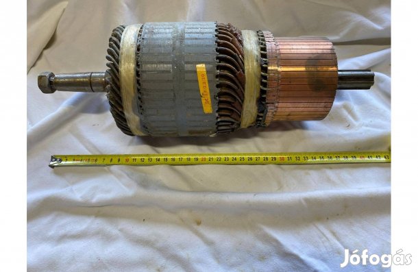 Villanymotor forgórész (armatúra) targoncához -ipari motorhoz