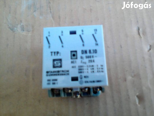 Villanymotor mágnes kapcsoló 400v, 20 A eladó!