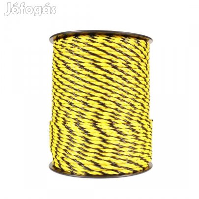Villanypásztor UV álló 6 mm átmérőjű kötél