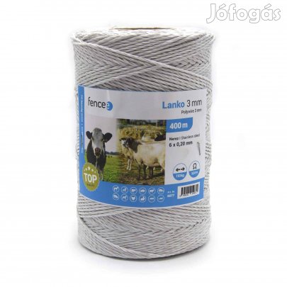 Villanypásztor Vezeték 400m 110kg 3,8 /m 3mm Fencee 6 vezetőszál