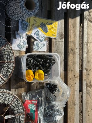 Villanypásztor szett eladó