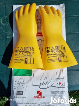 Villanyszerelő védőkesztyű