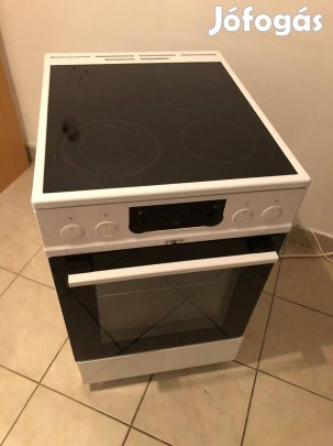 Villanytűzhely kerámia főzőlappal