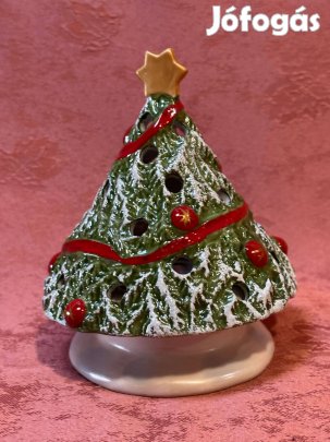 Villeroy&Boch porcelán mécsestartó, dsztárgy, karácsony