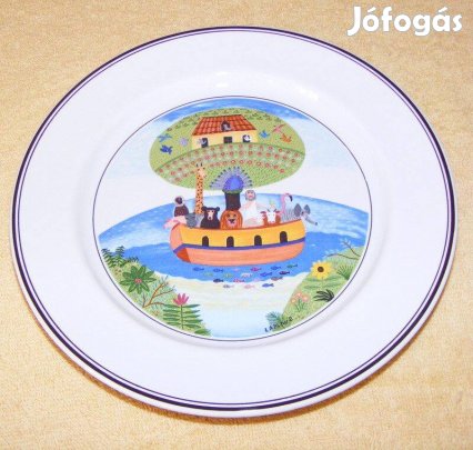 Villeroy & Boch Design Naif Noé bárkája porcelán tányér