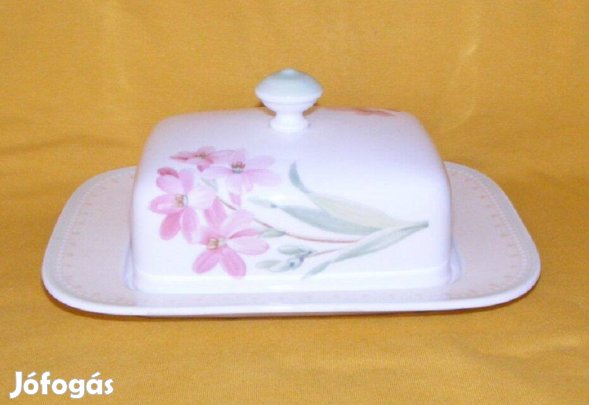 Villeroy & Boch Florea virágos porcelán vajtartó