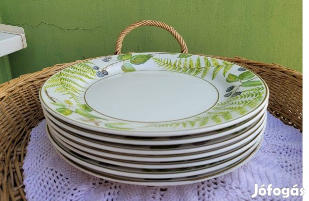 Villeroy & Boch Forsa porcelán lapostányér 7 db