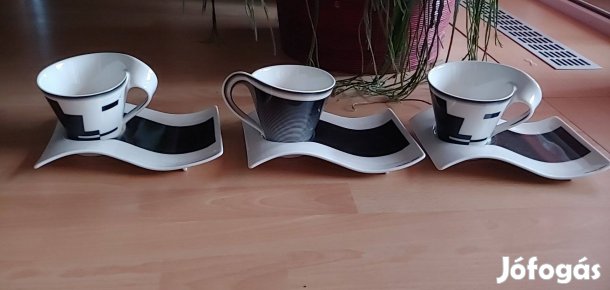 Villeroy & Boch porcelán New Wave Caffe / teás bögre + csésze szett
