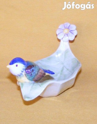 Villeroy & Boch porcelán madár levélben