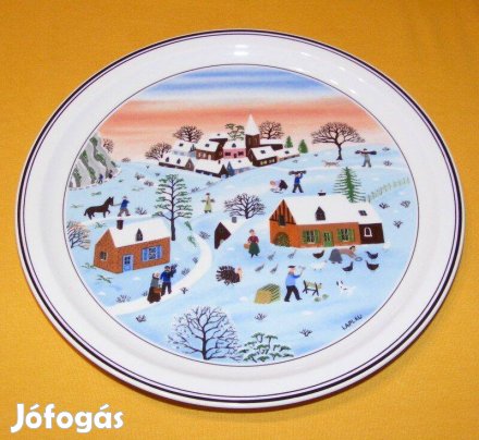 Villeroy & Boch tél évszakos falitányér