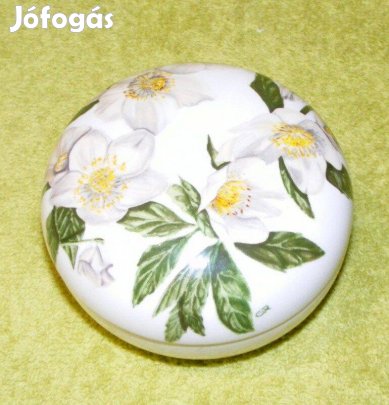 Villeroy & Boch winter flowers porcelán bonbonier