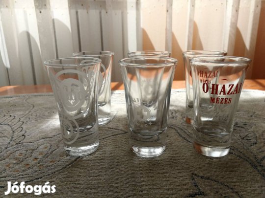 Vilmos , féldecis Poharak, Eladók!!