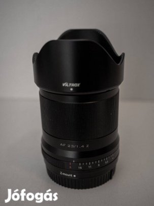 Viltrox 23mm 1.4 Nikkor Z (Apsc) gépekhez, újszerű állapotban