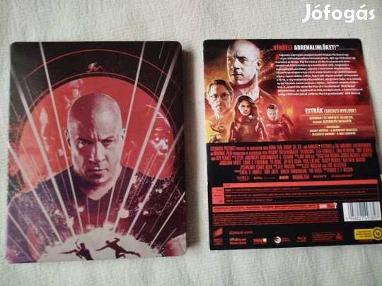 Vin Diesel - Bloodshot blue ray steelbook