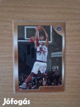 Vince Carter Topps 1998-99 Rookie #199 kosaras kártya