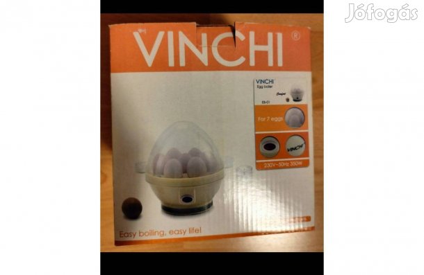 Vinchi EB-01, tojásfőző, elektromos, egyszerű és kényelmes tojás főzés