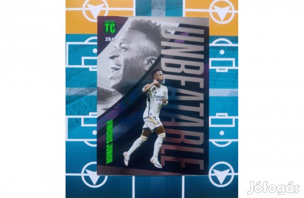 Vini Jr (Real Madrid) Unbeatable Top Class 2024 focis kártya
